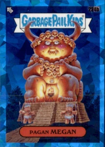Cubo de basura Topps 2023 cromo zafiro niños PAGAN Megan #224b - Imagen 1 de 2