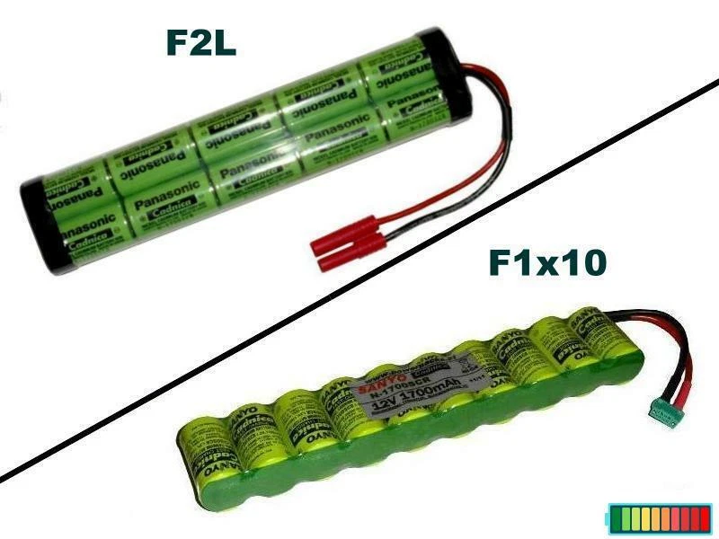 Hochstrom RC Akkupack Panasonic N-1700SCR, 12V1700 mAh, mehrere Optionen... - Bild 1 von 1