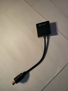 1080P HDMI Male to VGA Female Video Converter Adapter Cable . PC DVD HDTV New - Picture 1 of 5