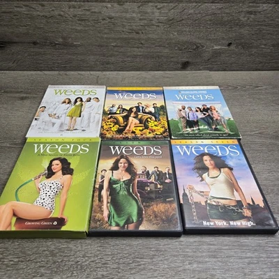 Weeds TV Series DVD Lot Season 1 2 3 4 6 7 Seasons 1-7  NO 5 Showtime Lot - Image 1 of 3