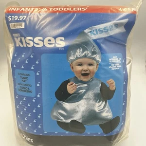 Rubies Hershey's Kisses Halloween Costume Baby Infant Toddler Tunic & Hat 2T - Picture 1 of 7