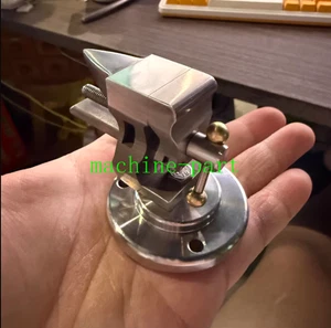 Mini tornillo de banco de acero inoxidable 304 con yunque plantilla de banco ajustable de 1 pulgada - Imagen 1 de 6