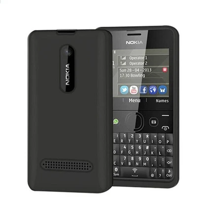 Nokia Asha 210 Dual SIM GSM QWERTY Keyboard Bluetooth CellPhone +1 year warranty - Image 1 of 4