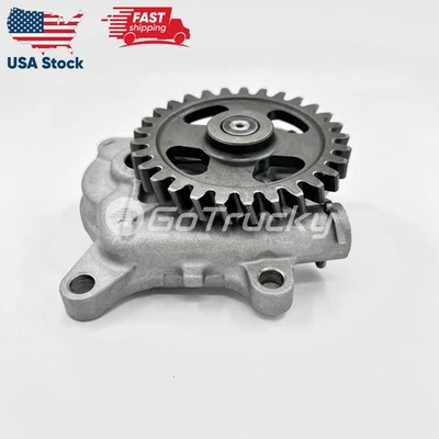 Bomba de óleo para ISUZU NR NPR NQR NPR-HD 4HE1 4.8L 4HK1 5.2L 98-10 - Imagem 1 de 4