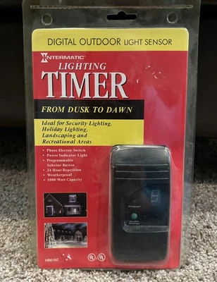 NUEVO TEMPORIZADOR DIGITAL INTERMATIC EXTERIOR HB61RC NUEVO EN CAJA Foto 1 de 2