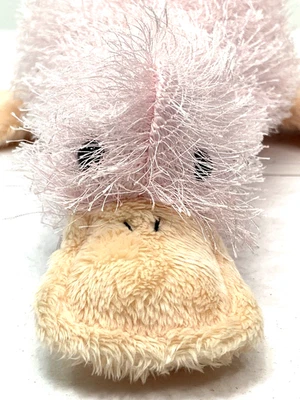 Webkinz Pink Furry Googles 12" Plush Platypus #HM208 Ganz No Code - Image 1 of 4
