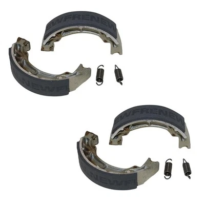 KIT GANASCE HONDA EZ CUB 90 1990 FRENO ANTERIORE E FRENO POSTERIORE NEWFREN - Immagine 1 di 4