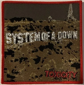 System Of A Down - Toxcity 4" x 4" Woven Patch [90s Nu Metal] - Picture 1 of 2