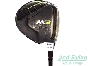 TaylorMade 2019 M2 Fairway Wood 3 Wood HL 16.5° Graphite Stiff Right 43.25in - Picture 1 of 10