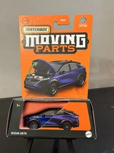 Sale Nissan Ariya Dark Blue Matchbox Moving Parts 1/64 scale die-cast - Picture 1 of 1