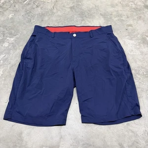 Redvanly Men’s Hanover Admiral Blue 9 Inch Pull-On Stretch Golf Shorts Size XL - Picture 1 of 9