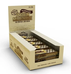 Mountain Joe's Millionaire Protein Riegel , 10 x 50 g Riegel, White Chocolate Ca - Bild 1 von 2