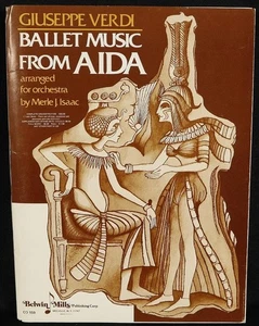 Ballet Music From Aida Sheet Music Score by Giuseppe Verde Belwin Mills - Picture 1 of 6