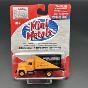 Classic Metal Works 30175 HO Mini Metals B&O International R-190 Delivery Truck - Picture 1 of 7