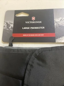 New Victorinox Travel Large Pakmaster Packing Sleeve Black 18 X 12 - Picture 1 of 5