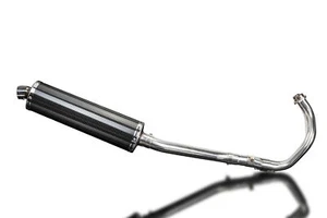 Yamaha FZ-07 MT-07 Delkevic Full 2-1 Exhaust 18" Carbon Fiber Oval Muffler 15-22 - Bild 1 von 4