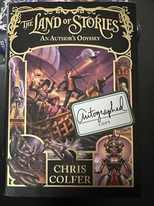 The Land of Stories An Author‘s Odyssey Chris Colfer signed autograph - Picture 1 of 2