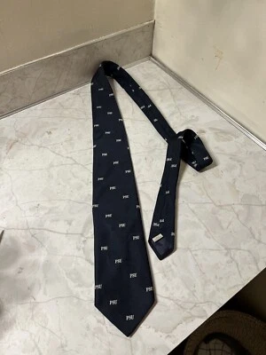Corbata de cuello Beau Brummell vintage azul marino y blanco Penn State Nittany Lions 'PSU' Foto 1 de 4