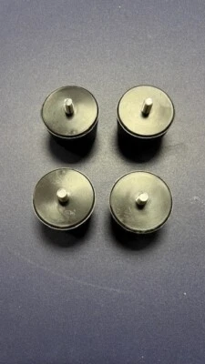 4 plastic furniture supports with M8x10mm thread originally for a koala ottoman - Image 1 of 3