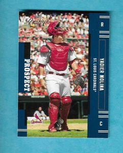 2005 PLAYOFF PRESTIGE Yadier Molina PROSPECT RC rookie card #152 - Picture 1 of 2