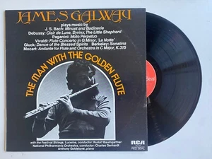 James Galway - The Man with the Golden Flute 12” Vintage Record LP EX - Picture 1 of 6