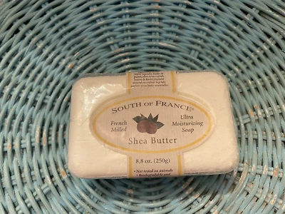 South Of France Large French Milled Vegetable Bar Soap Shea butter 8.8 Oz - Image 1 of 2