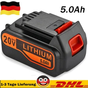 Neu 20V 5.0AH Li-Ion LBXR20  Akku für Black & Decker MAX Matrix LCS1620 LBX20 DE - Bild 1 von 12