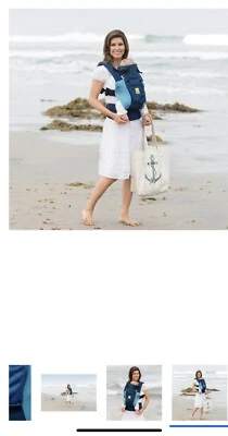 Portabebés ergonómico L'LLbaby Complete Airflow seis posiciones 360° - azul Foto 1 de 4