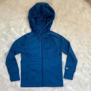 All In Motion Kids Blue Hooded Long Sleeve Jacket, Size S (6/7) - Picture 1 of 11