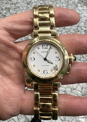 Reloj Cartier Pasha Automático Oro Correa Oro en Oro Amarillo 18K Ref.CC541661 Foto 1 de 2