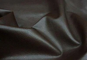 Dark Brown Ford Faux leather upholstery vinyl Auto seats handbag furniture bty - Picture 1 of 1