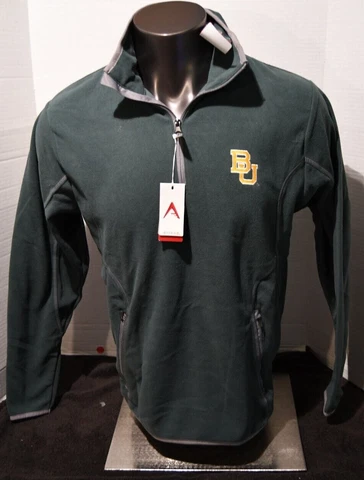 New BAYLOR University Bears Antiqua Light weight Pullover 1/4 zp Men's Sizes NWT Cover