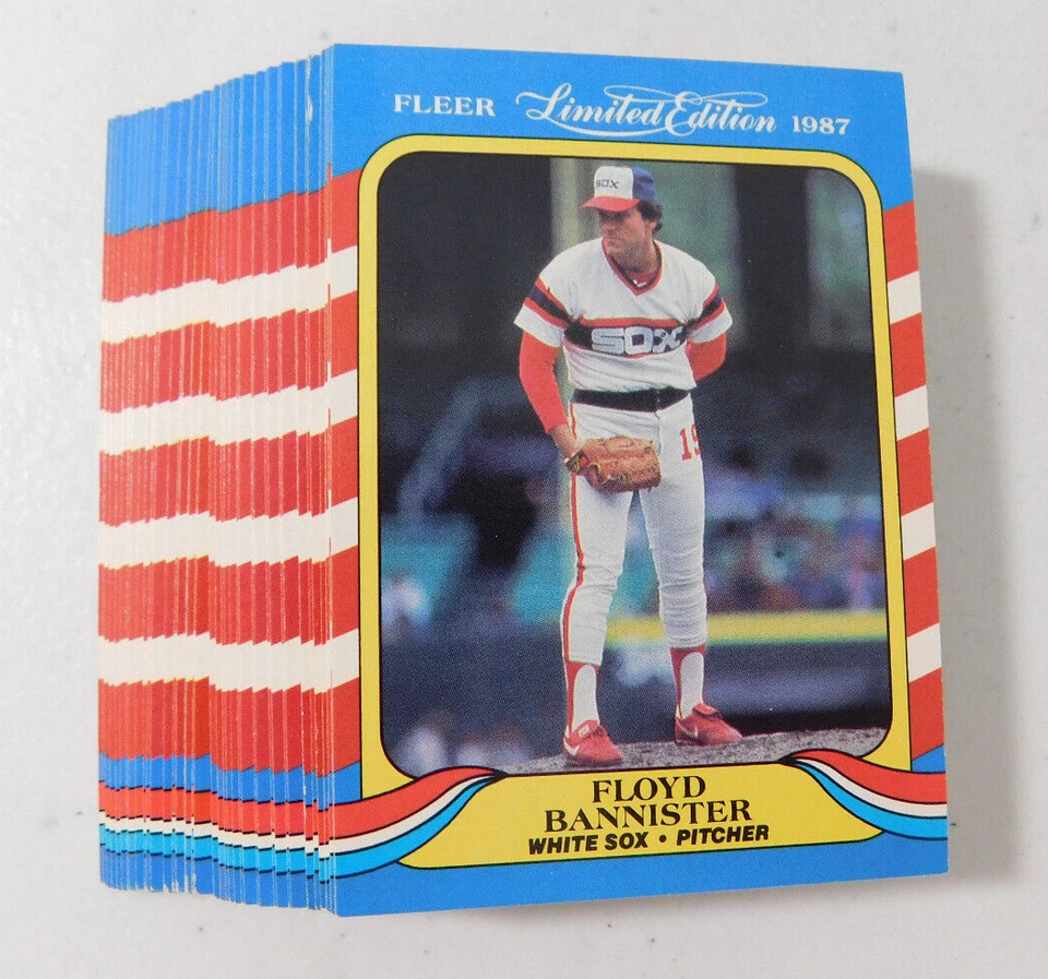 1987 FLEER SUPERSTARS LIMITED ED. BASEBALL YOU PICK YOUR CARD #1-44 (item#E34) - Image 1 of 1