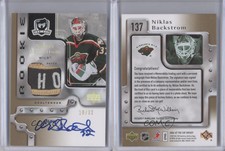2006 Upper Deck The Cup Gold /32 Niklas Backstrom #137 RPA Rookie Patch Auto RC