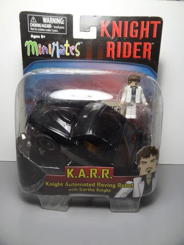 Knight Rider Minimates K.A.R.R. with Garthe Knight  (Damaged Packaging) Cover