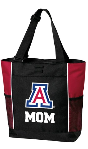 University of Arizona Mom Tote Bag Arizona Wildcats Mom for BEACH SHOPPING GROCE Cover