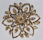 Vintage Designer Signed 1960's Sarah Coventry Peta-Lure Flower Brooch Pin L929