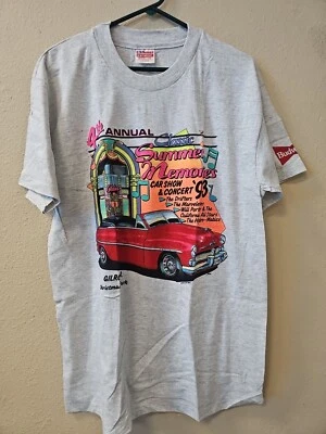 CA CAMISETA VINTAGE 1993 GILROY, CA CLASSIC MEMORY CAR SHOW NOS GRANDE PARA HOMBRE Foto 1 de 3