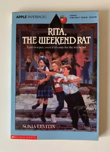 Rita The Weekend Rat by Sonia Levitin (PB 1971) Scholastic Apple Paperbacks YA - Picture 1 of 15