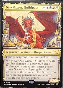 Niv-Mizzet, Guildpact #0319 Murder at Karlov Manor Showcase Regular *Buy 2 Get 1 - Picture 1 of 3