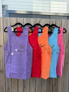 Hikosen Cara - Charming Cat-Themed Cotton Aprons with Pockets - Picture 1 of 12