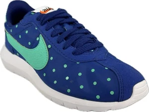 NIKE WOMEN'S W ROSHE LD-1000 POLKA DOT PRINT ROYAL BLUE SNEAKERS, 810861-431 - Picture 1 of 5
