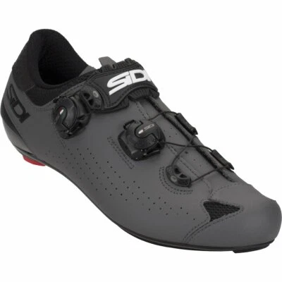 Sidi Men's Genius 10 Road Bicycle Shoes Black/Grey EUR 45.5 / US 10.8 - Image 1 of 3