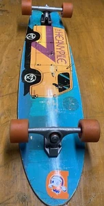 44” Gold Coast Dart Longboard, The Heavy Pile Cruiser Needs Grip Tape - Picture 1 of 10