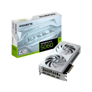 Gigabyte GeForce RTX™ 5060 EAGLE OC ICE 8G, 2550 MHz, CUDA 3840, 28 Gbps, GDDR7 - Picture 1 of 1