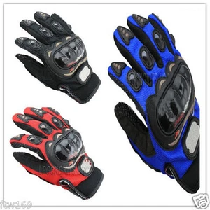 PRO BIKER GLOVES PROTECTION BICYCLE BIKE MOTORCYCLE MOTORCROSS BMX SCOOTER CYCLE - Picture 1 of 4