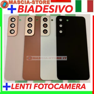 SAMSUNG GALAXY S22 S901 /S901B SCOCCA POSTERIORE VETRO COPRI BATTERIA BACK COVER - Foto 1 di 5