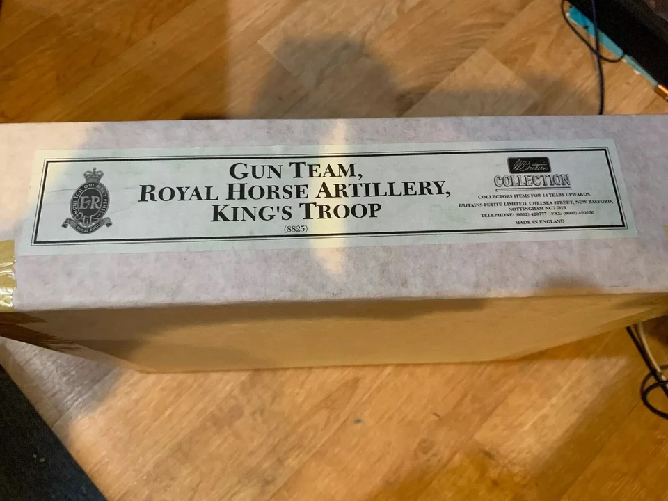 Nueva figura británica Gun Team Royal Horse Artillery King’s Troop 8825 Toy Soldier Foto 1 de 4