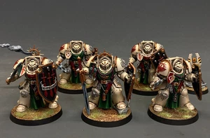 Warhammer 40k Dark Angels Deathwing Command Squad Games Workshop Painted Presale - Picture 1 of 12