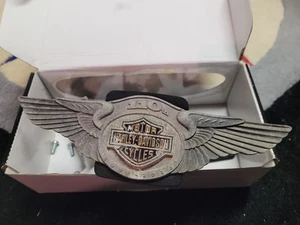 Harley Davidson 1.25 post gancio coperchio 110° bronzo metallizzato ali 3d - Foto 1 di 5